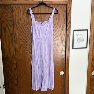 Old Navy Light Purple Midi Dress